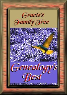 Gracie's Family Tree: Genealogy's Best Award